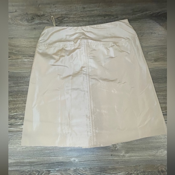 NWT J CREW - size 10- CreamSilk Skirt**please read** - Picture 11 of 14